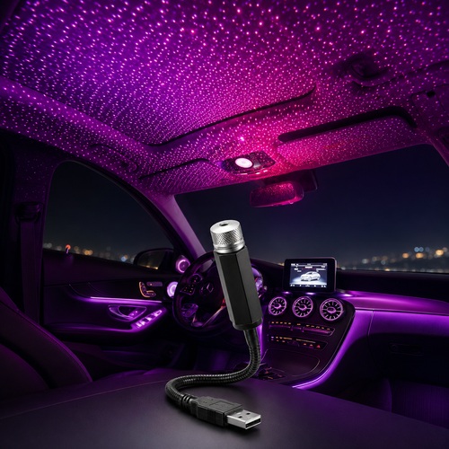 2 Pcs Starry Interior LED Light