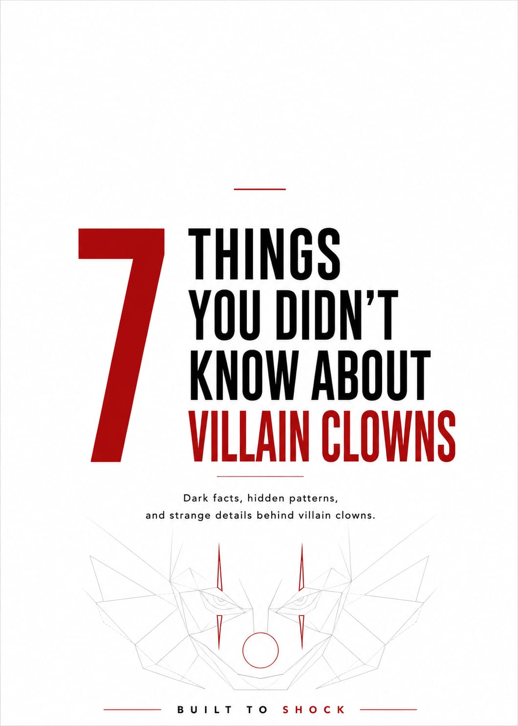 E-Book: 7 Villian Clown Secrets